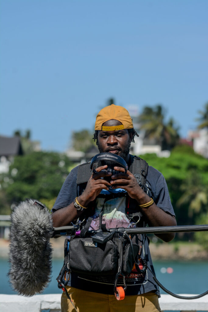 Recordist in the Field